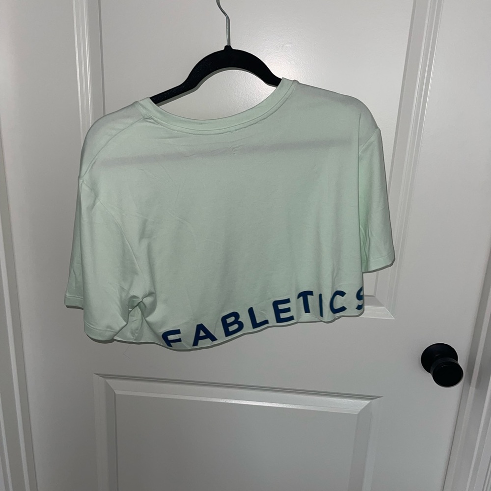 Fabletics cropped workout Tee